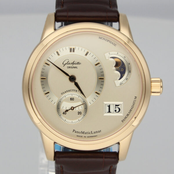 Glashutte Original PanoMaticLunar XL Rose Gold 1-90-02-31-11-04