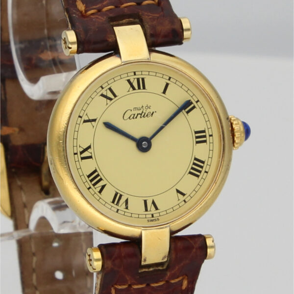 Cartier Gold Mantel Tank Vermeil 925 590004